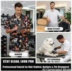 Professional Grooming Smock Unisex, Water Resistant Anti-Static | Hairdresser - Image 4