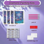 DOZEEZOP 6-Pack Diamond Painting Art Kits - Image 6