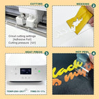 Skin-Coloured 3D Puff Heat Transfer Film, 8 Sheets Per Pack, Each Sheet - Image 4