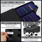 Card Storage Box, 11000+ Trading Card Storage 2000+ Toploader Card Storage Box - Image 4