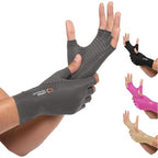 Copper Compression Arthritis Gloves | Fingerless Arthritis Carpal Tunnel Pain by CopperCompression