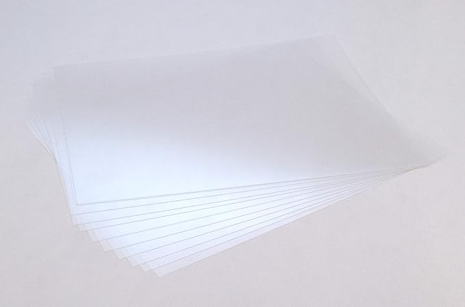 Grafix Dura-Lar 0.007" Film, Ultra Clear, Glossy 8.5"x11", Mylar/Acetate - Image 2