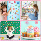 600Pcs Flower Foam Stickers Spring Butterfly Adhesive Stickers | Flower Decals - Image 7