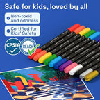 ARTISTRO 12 Acrylic Paint Markers - Image 8
