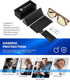 ANYLUV Blue Light Glasses Men, Relieve Eyestrain and Eye Protection, Al-Mg - Image 7