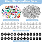 Modacraft 443 Pcs Charms Lip Gloss Keychain Making Kit - Image 2