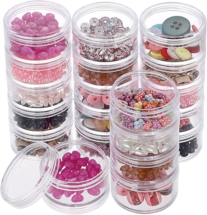 Hipiwe 4 Set Stackable Cosmetic Containers - Image 4