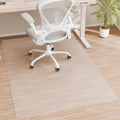Office Chair Mat for Hardwood Floor, 72" x 46" Clear Computer/Desk Chair Mat for Hard Floor, Thicker, Easy Glide, Non-Slip, Protects Hard Surfaces from Scratches, Ideal for Home or Office