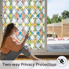 Window Privacy Film, Static Cling Stained Glass Window Film Decorative - Image 3