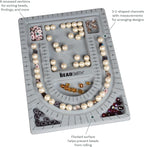 The Beadsmith Bead Board, 3 U-Shaped Channels, 6 Recessed Compartments - Image 4