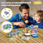 Family Matching Game for Kids & Adults, Block Puzzle Board Games for Boys & - Image 3