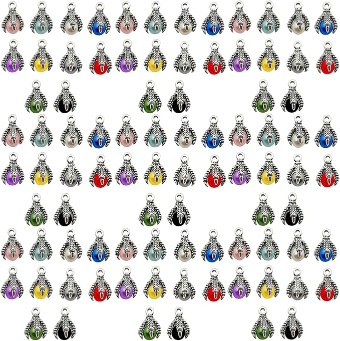 100pcs Bulk Lots Dragon Claw Beads Charms by Sailanzi