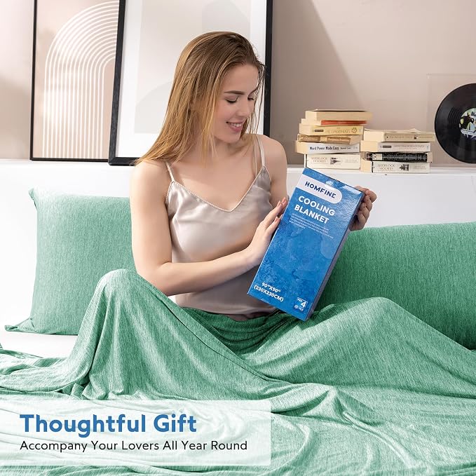 HOMFINE Cooling Blanket for Hot Sleepers - Image 7