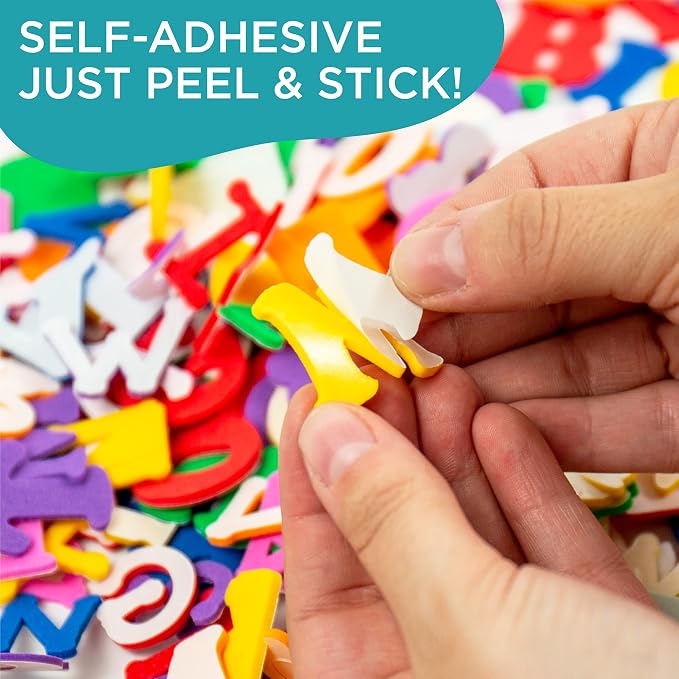 Horizon Group USA Adhesive Foam Alphabet Letters - Image 5