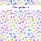 Printed TPU Jelly Faux Leather, 11.8 x 47.2 Inch Transparent Clear Jelly Vinyl - Image 3