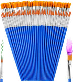 66 Pcs Small Paint Brushes Set by Unknown