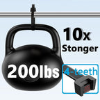 200lb Zip Ties Heavy Duty 18 Inch 70pcs, Large Black Cable Tie, Thick Heat - Image 2