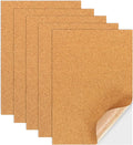 5 PCS Self Adhesive Cork Sheets 8.26×11.8 Inch×1mm | Cork Backing Sheets by yeloumiss