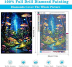 Enchanted Glow Forest Diamond Painting - Image 3