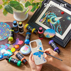 Shuttle Art Color Change Acrylic Paint, 20 Chameleon Colors Acrylic Paint - Image 6