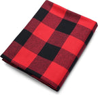 Pico Textiles 15 Yards Bolt Red and Black Buffalo Plaid Checkered Flannel Fabric by PicoTextiles