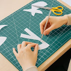 35" x 23" Self Healing PVC Cutting Mat, A1-Black or Gray | Large, Double Sided - Image 5