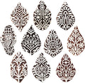 Royal Kraft Flower Wooden Printing Stamps by RoyalKraft
