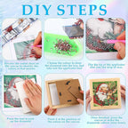 Trandraft 13 pcs Vintage Holiday Diamond Art Kits - Image 3