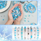 UPINS 1200Pcs Winter Pony Beads - Image 4