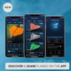 POWERUP 4.0 The Next-Generation Smartphone Controlled Paper Airplane Kit - Image 5