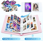4 Pocket Trading Card Binder Holds 200 Cards, 25 Removable Double-Sided Sleeves - Image 2