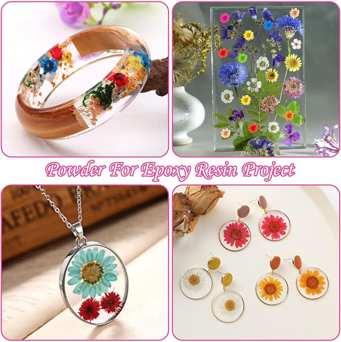 1150 PCS Small Dried Flowers for Crafts - Image 3