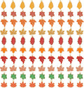 SANNIX 90 Pcs Fall Charms for Jewelry Making, Thanksgiving Fall Leaf Enamel by SANNIX