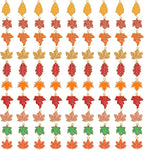 SANNIX 90 Pcs Fall Charms for Jewelry Making, Thanksgiving Fall Leaf Enamel by SANNIX