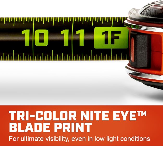 Crescent Lufkin 16 Ft. SHOCKFORCE NITE EYE Magnetic Tape Measure | LM1316B-02 - Image 2