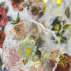 50Pcs Flower Stickers for Scrapbooking Journaling Junk Journal Scrapbook - Image 3