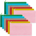 12 Pieces Cotton Canvas Makeup Bag, Blank DIY Craft Bag by Sinzip