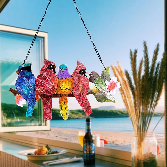 DASTOLL Stained Glass Window Hanging - Image 3