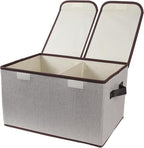 Foldable Fabric Storage Box, 16.5 x 11.8 x 9.8 inches, by TCbelosion