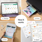 Cricut Silver Vinyl Sticker Paper | Printable Stickers - Image 4