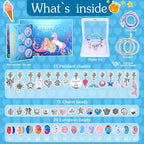 AIPRIDY Charm Bracelet Making Kit, Unicorn Mermaid Crafts Gifts Set Can - Image 5