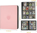 16 Pocket Ringless Side Loading Trading Card Binder, 1024 Cards PU Fixed Page - Image 2