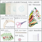 Bonroy Embroidery Kit for Beginners - Image 3