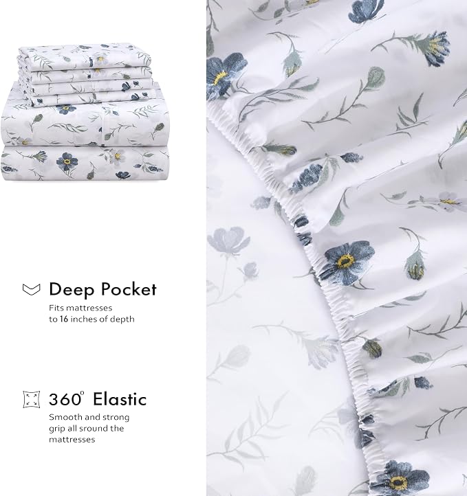 RUVANTI 4 Pcs Cotton Sheets - Image 7