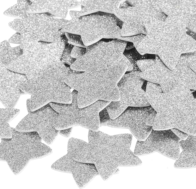 PATIKIL 1.4"x1.4" Star Foam Stickers - Image 3
