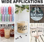 Glossy White Permanent Vinyl for Cricut - Image 7
