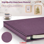 Artfeel Photo Album Self Adhesive Scrapbook, 60 Pages Large Photo Book - Image 5