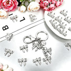 Bow Charms for Bracelet Jewelry Making Cute Bracelet Charms | 18Pcs, Bow Charms - Image 3