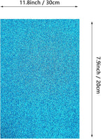 Jtnohx Glitter Felt Fabric, 8 x12 inches Felt Square Glitter - Image 5