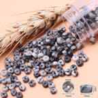 Natural Stone Heishi Beads for Necklace Making, 4 mm x 2 mm Small Flat Round - Image 7